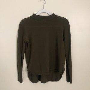 mock neck top